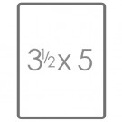 3 1/2" x 5" Greeting Card from MyStationeryPrinter.com