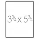 3 3/4" x 5 3/4" Card