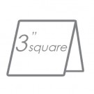 3" Sq Folded Card