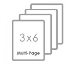 3" x 6" Multipage
