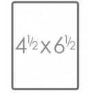 4 1/2" x 6 1/2"
