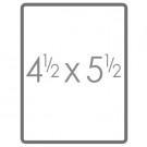 4 1/2" x 5 1/2"