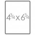 Flat Stationery 4.75 x 6.75