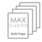 11 1/2" x 17 1/4" Max Sheet Multipage