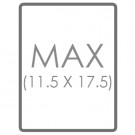 11 1/2" x 17 1/4" Max Sheet